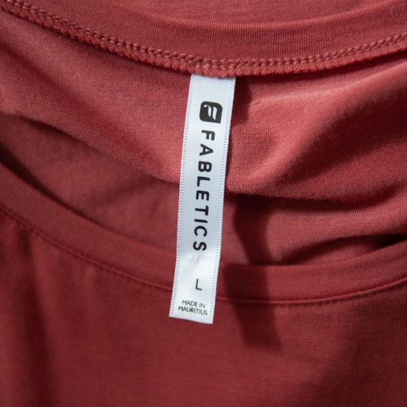 Fabletics Side Knot Workout Tank Tunic Top - Picture 8 of 10